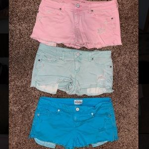 3 Aeropostale Shorts